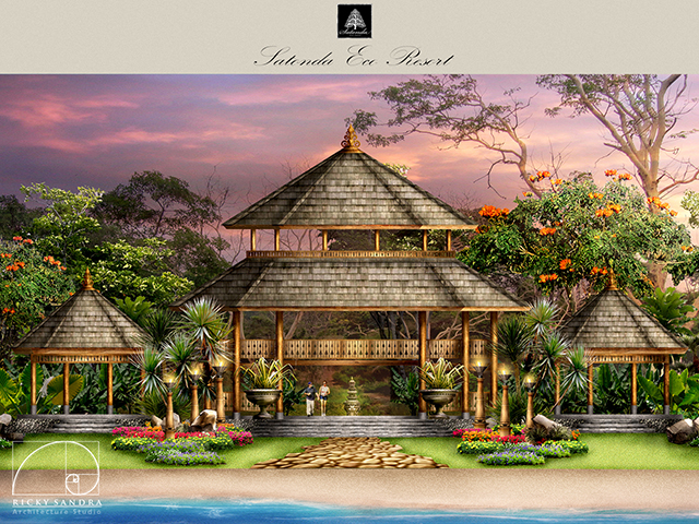 Satonda Eco Resort di Pulau Satonda, Kepulauan Nusa Tenggara